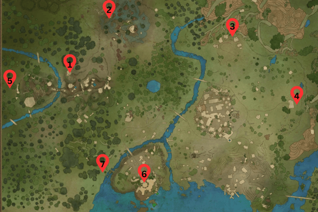 Tutte le posizioni dei pezzi Totem of Defiance – Dichiarate