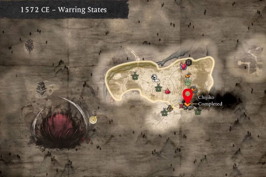 Tutte le posizioni di Chijiko – Nioh 3