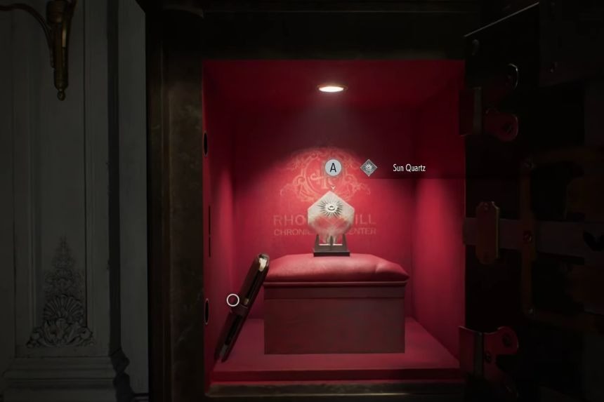 Soluzione dell'enigma solare nell'ufficio del ricercatore capo di Resident Evil 9