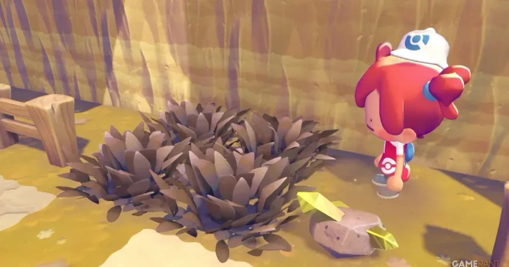 Tall Grass Habitat for Onix in Pokopia