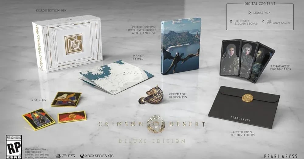 Crimson Desert All Pre-Order Bonuses