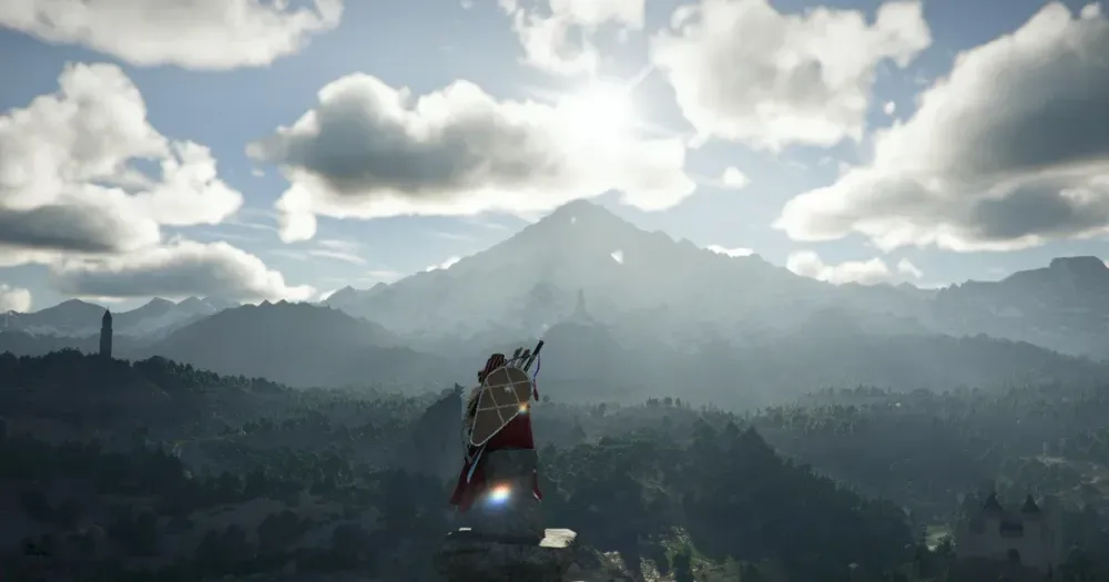 Climbed up the Jijeong Temple Pagoda ...