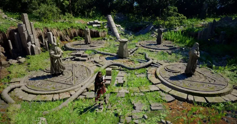 Sunrise Plains Ancient Ruins Puzzle In ...