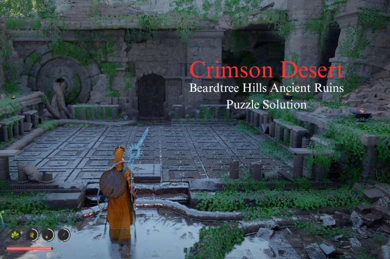 Beardtree Hills Ancient Ruins Puzzle Solution - Crimson Desert