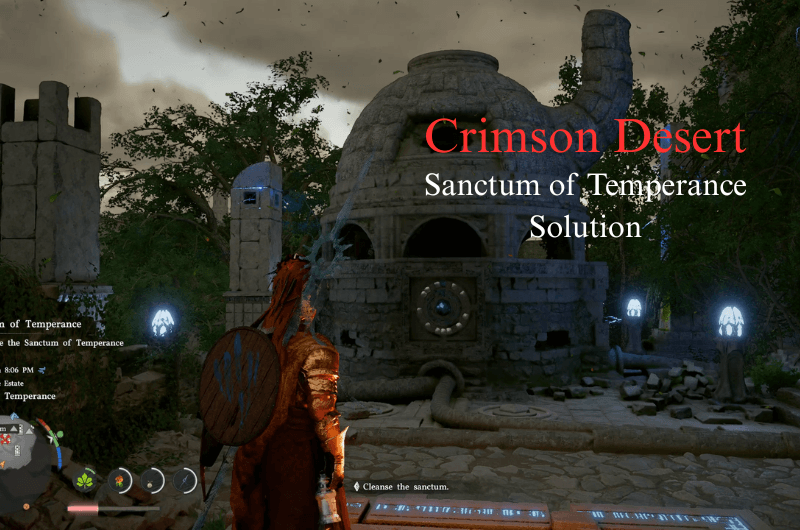 Sanctum of Temperance Solution - Crimson Desert