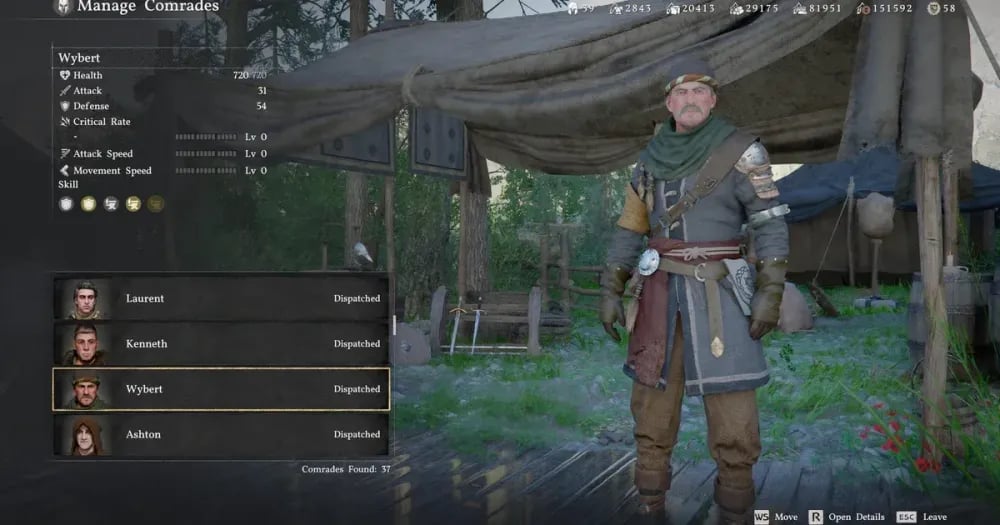 Greymane camp and recruits ...