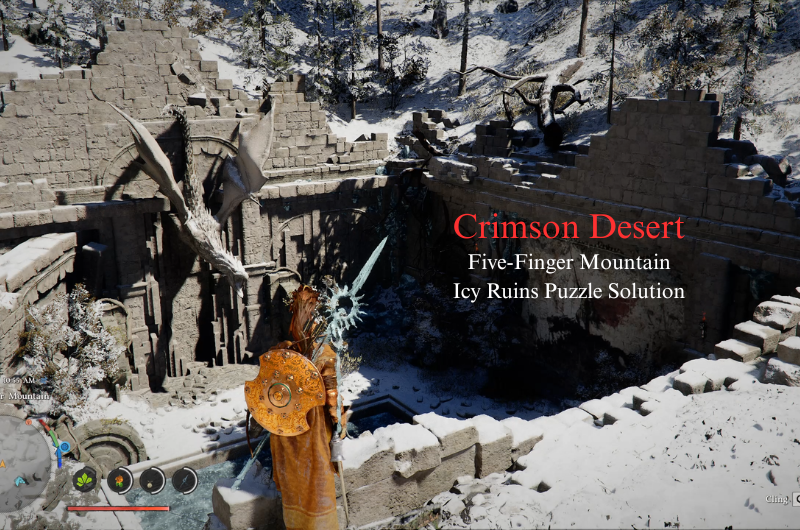 Five Finger Mountain Icy Ruins Puzzle Solution - Crimson Desert
