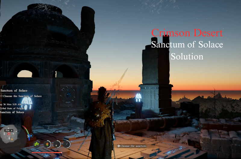 Sanctum of Solace Puzzle Solution - Crimson Desert