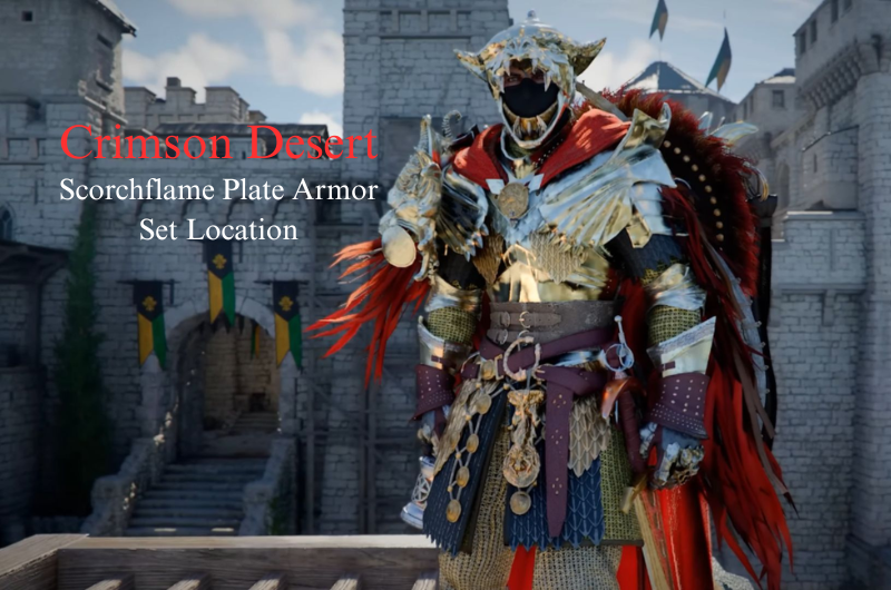 Scorchflame Plate Armor Set Location - Crimson Desert