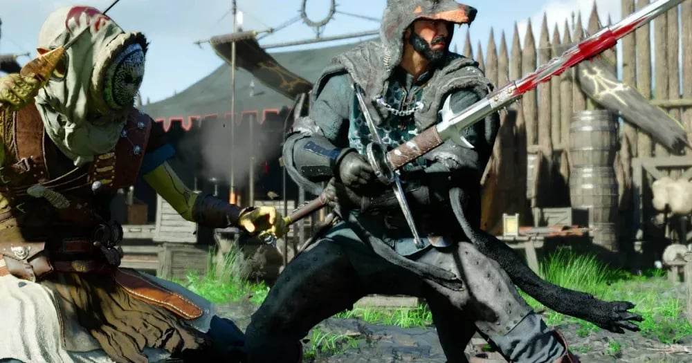 The Hound Sword In Crimson Desert