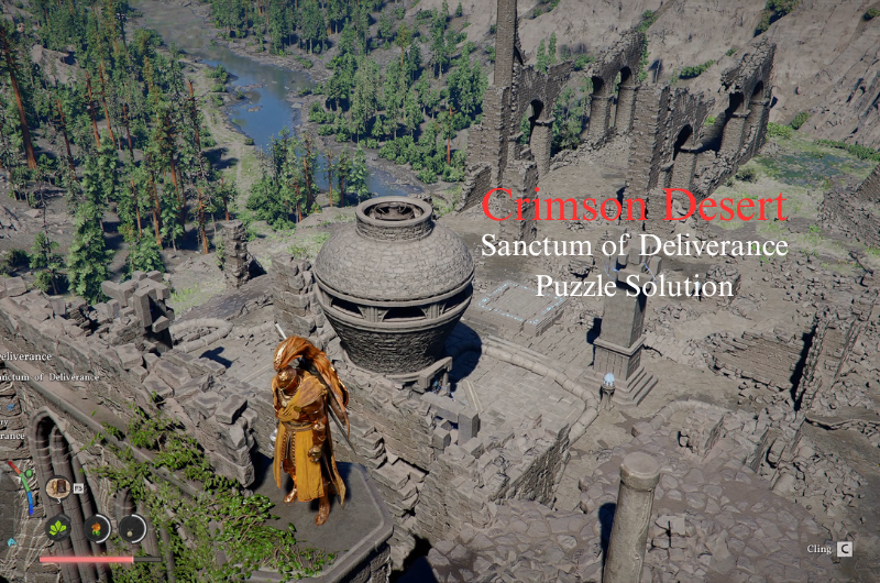 Sanctum of Deliverance Solution - Crimson Desert