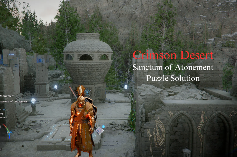 Sanctum of Atonement Solution - Crimson Desert
