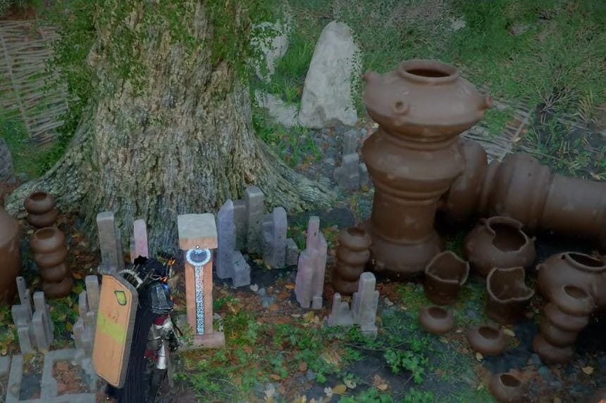 Kingshield Mountains Ruins Ancient Ruins Puzzle - Crimson Desert