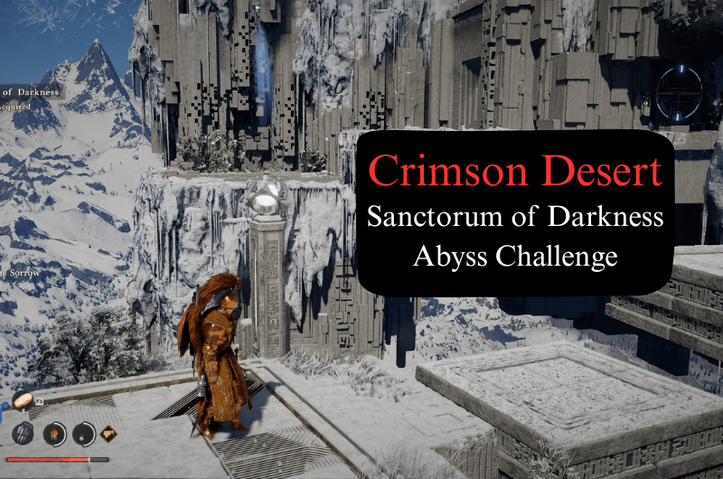 Sanctorum of Darkness Abyss Challenge - Crimson Desert