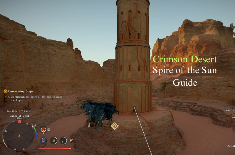 Spire of the Sun Guide - Crimson Desert