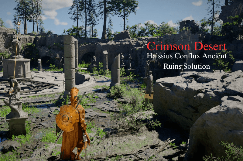Halssius Conflux Ancient Ruins Puzzle Solution - Crimson Desert