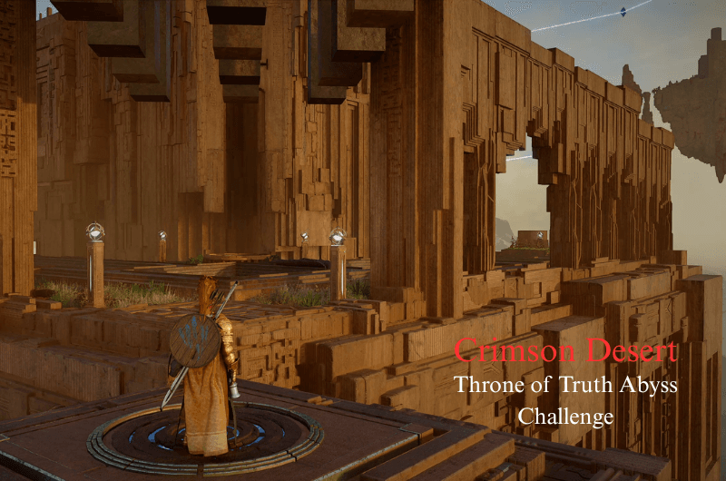Throne of Truth Abyss Challenge/Puzzle - Crimson Desert