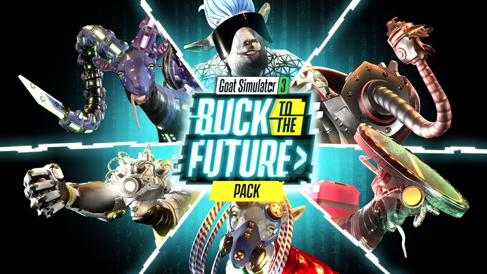 Guida Goat Simulator 3 Switch 2: pacchetto Buck to the Future (suggerimenti)