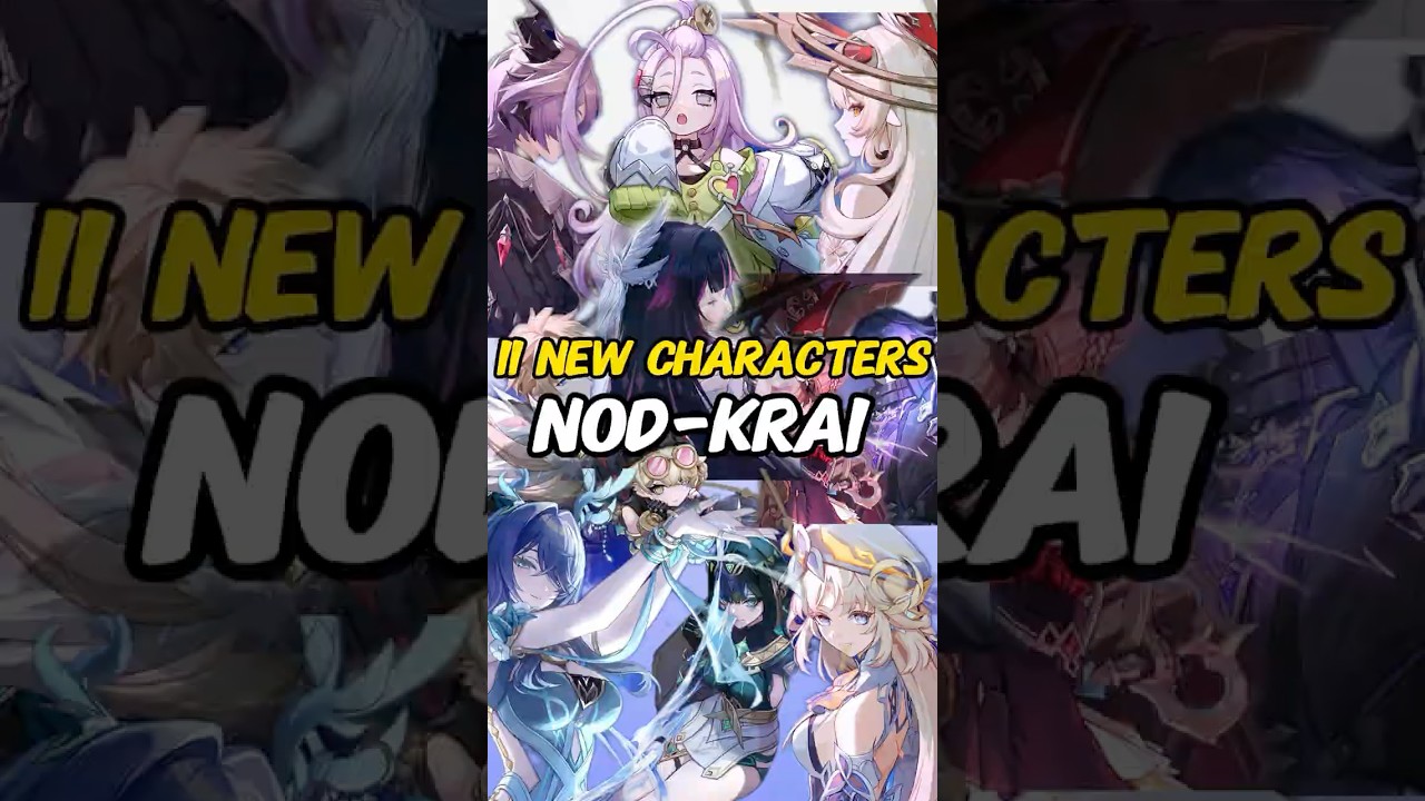 Genshin Impact: Nod-Krai - Summary of 11 New Characters#ldshop #genshinimpact #shorts