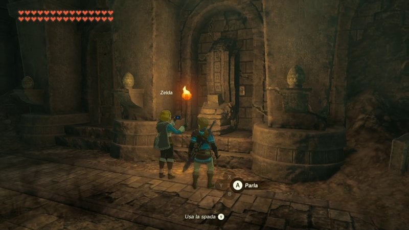 Si apre così The Legend of Zelda: Tears of the Kingdom, con una sequenza in tempo reale