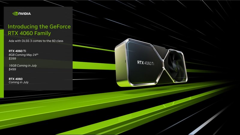 La NVIDIA GeForce RTX 4060 Ti Founders Edition arriverà anche in una versione da 16 GB, disponibile a luglio