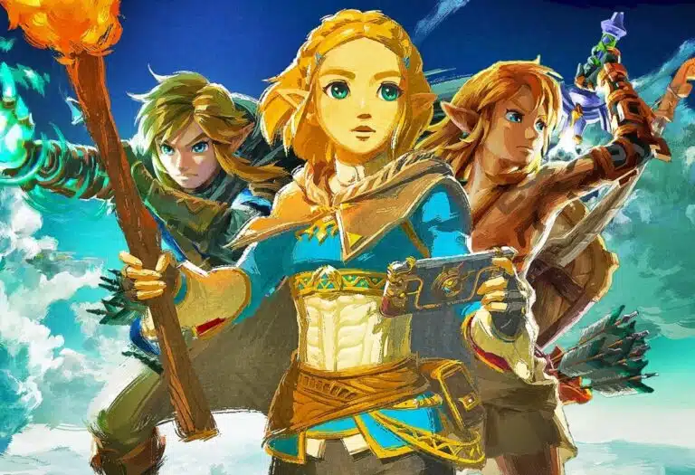 The Legend of Zelda: Tears of the Kingdom e le sue 3 mappe - La Bustina di Lakitu