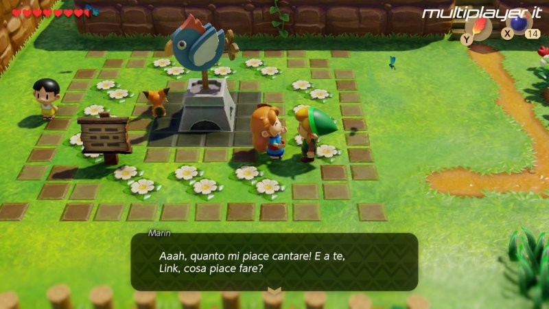 The Legend of Zelda: Link's Awakening presenta un buon mix tra azione ed enigmi