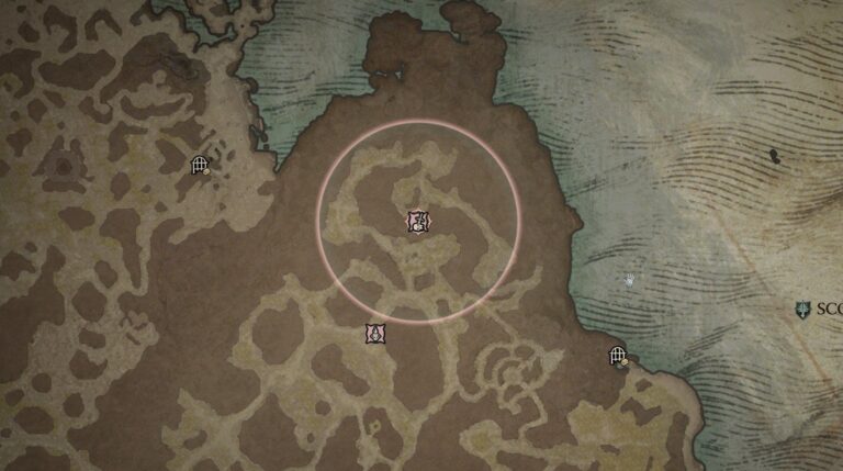 Whispers of the Dead Map Diablo 4