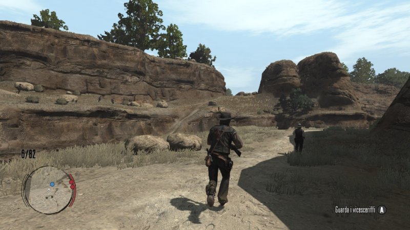 Red Dead Redemption, una sequenza di combattimento