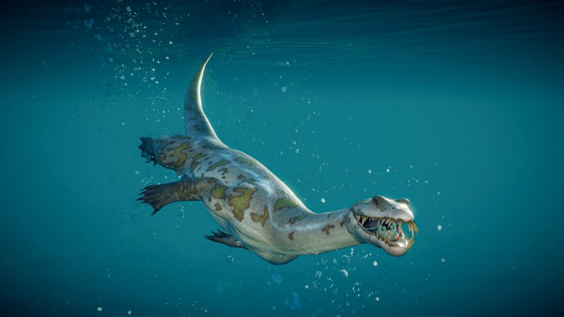 Il Nothosaurus in Jurassic World Evolution 2: Prehistoric Marine Species Pack