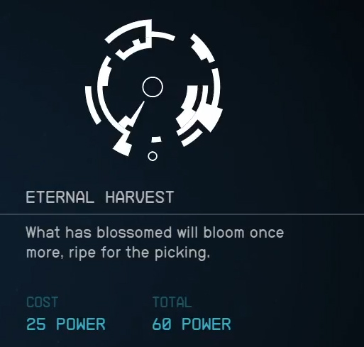 Starfield Eternal Harvest Power