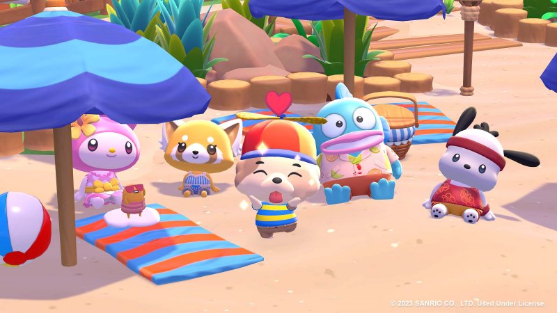Hello Kitty Island Adventure ci porta su un'isola insieme agli animaletti Sanrio