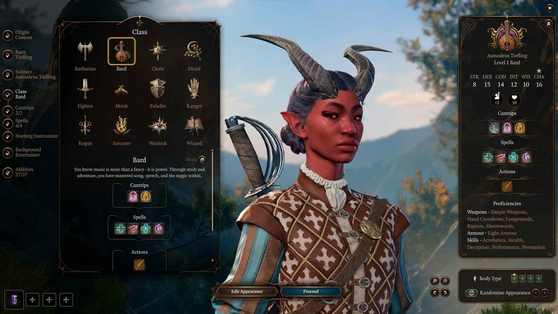 BG3 Best College of Sword Bard Build