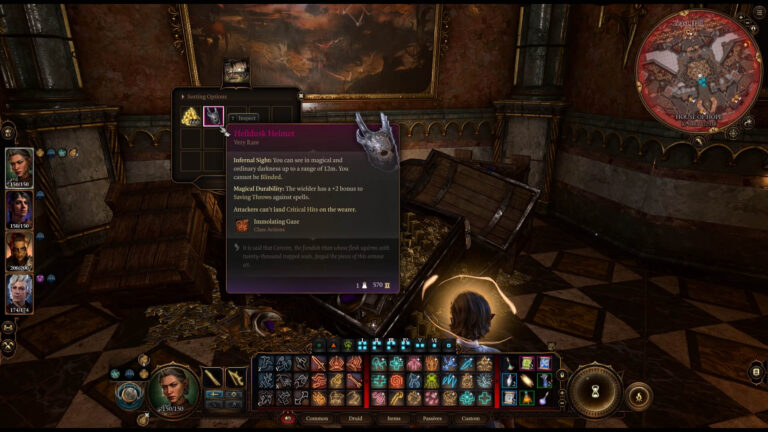 Come ottenere l'elmo Helldusk in Baldur's Gate 3