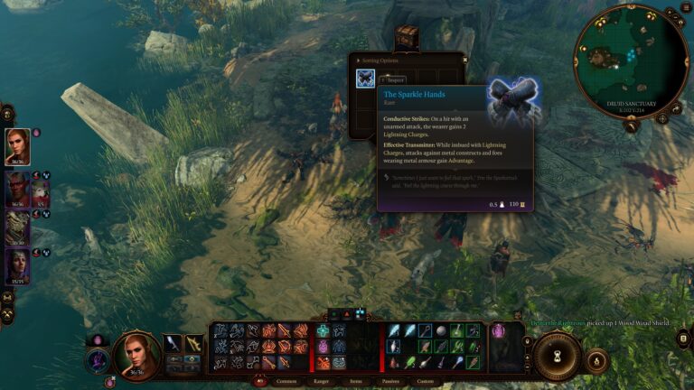 Come ottenere mani scintillanti in Baldur's Gate 3