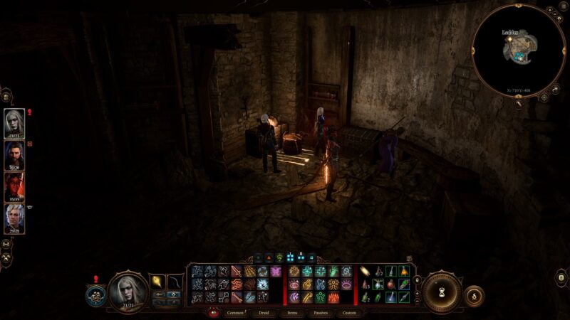 Speedy Lightfeet - Baldur's Gate 3 - Posizione BG3