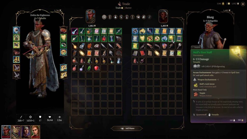 Come ottenere il primo bastone di Melf in Baldur's Gate 3