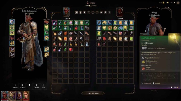 Come ottenere il primo bastone di Melf in Baldur's Gate 3