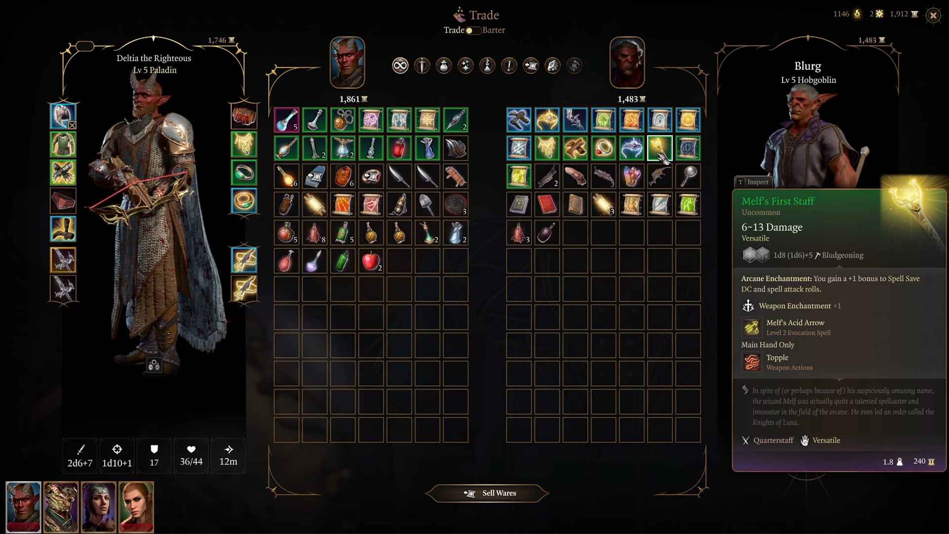 Come ottenere il primo bastone di Melf in Baldur's Gate 3
