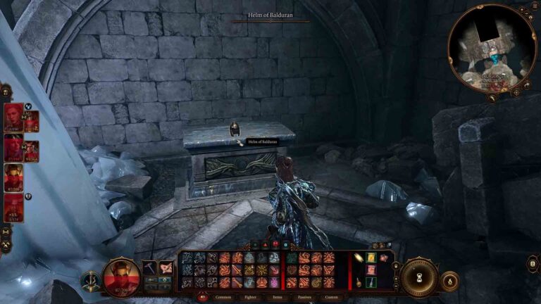 Come ottenere l'elmo di Balduran in Baldur's Gate 3