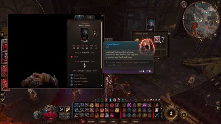Come ottenere Cap of Wrath Baldur's Gate 3