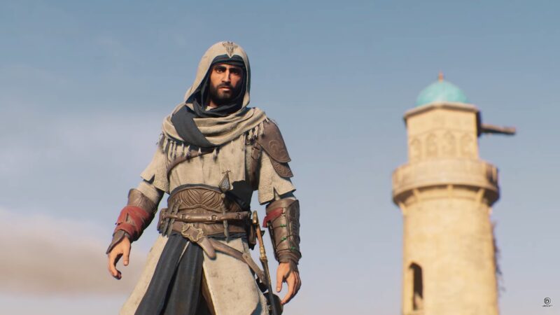 Schermata del trailer di Assassin's Creed Mirage Basim