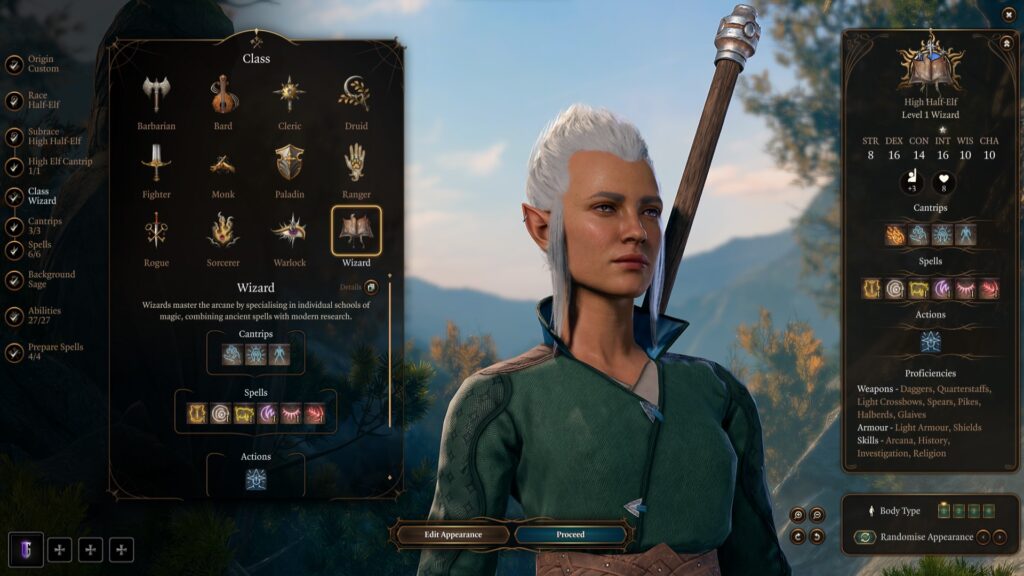 Best BG3 Multiclass Wizard Build