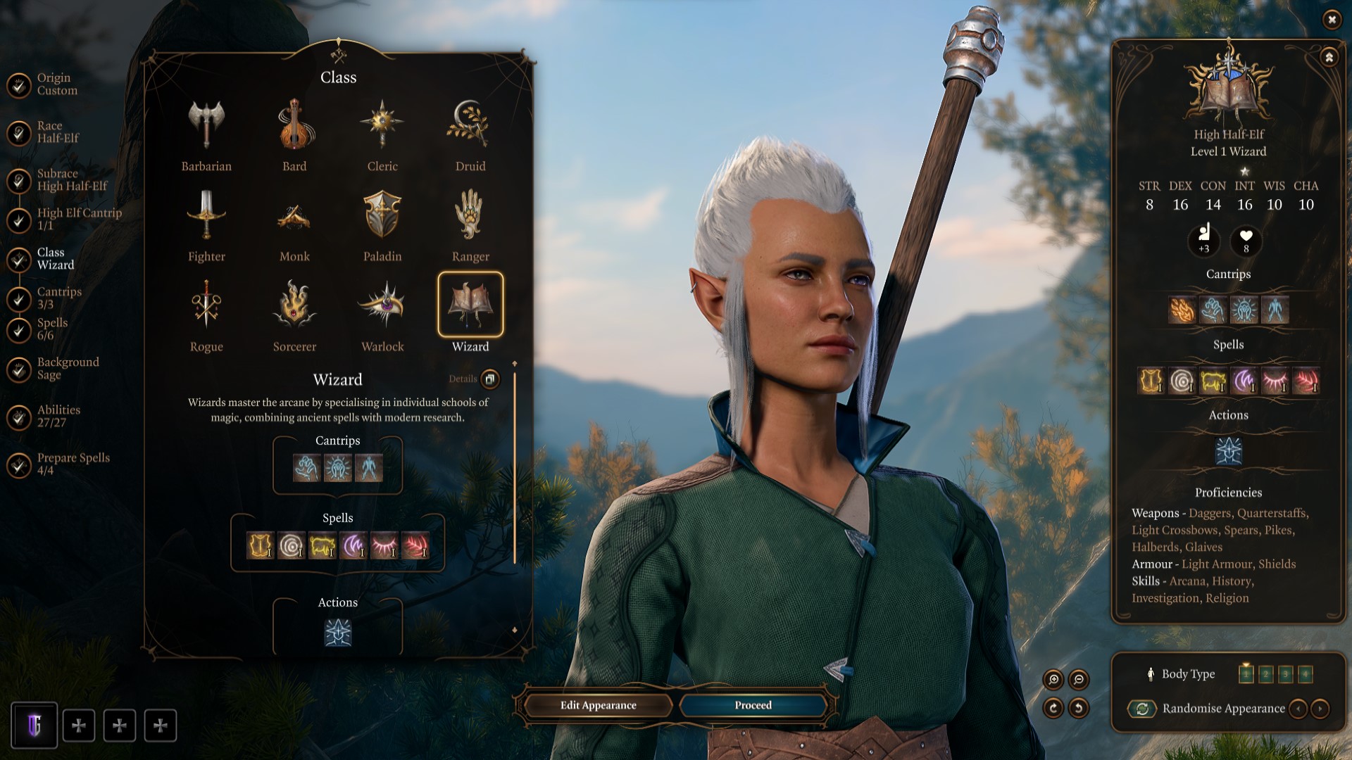 Best BG3 Multiclass Wizard Build