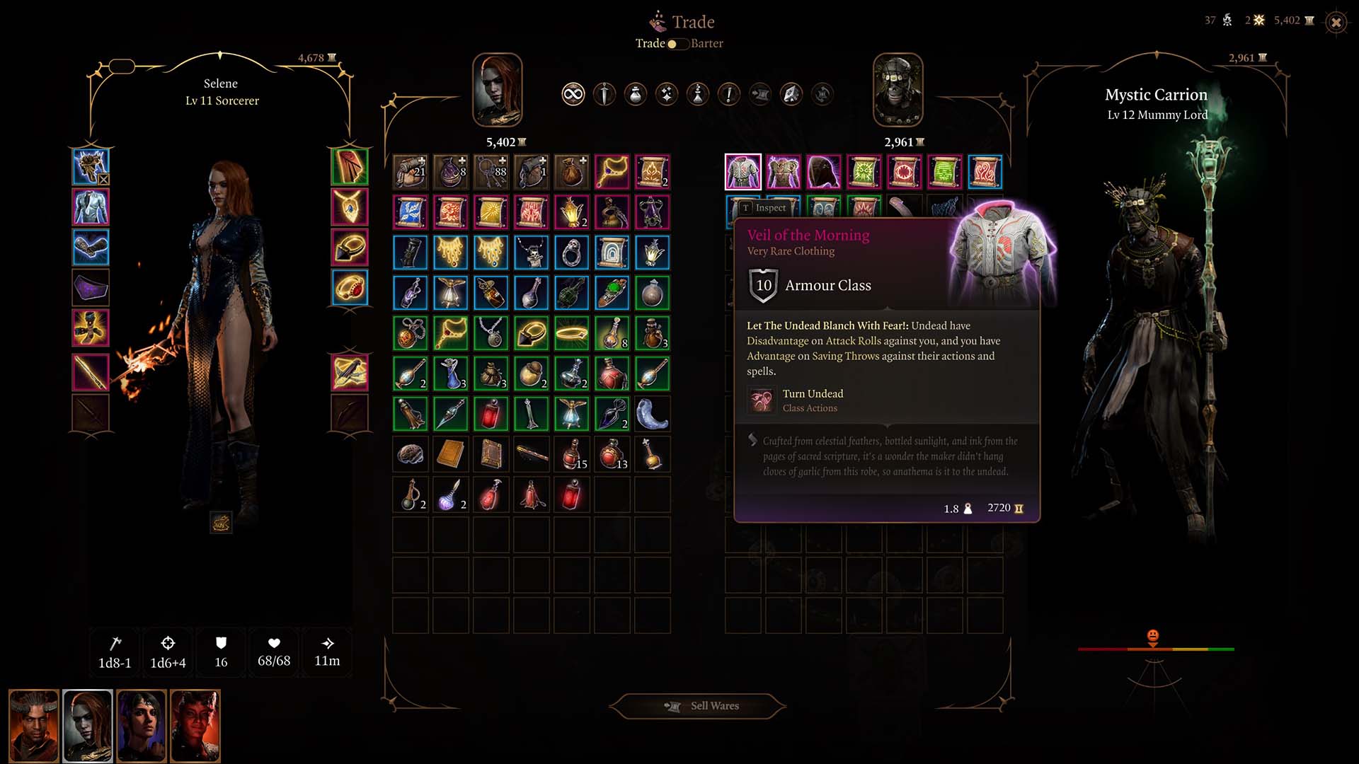 Come ottenere il velo del mattino in Baldur's Gate 3