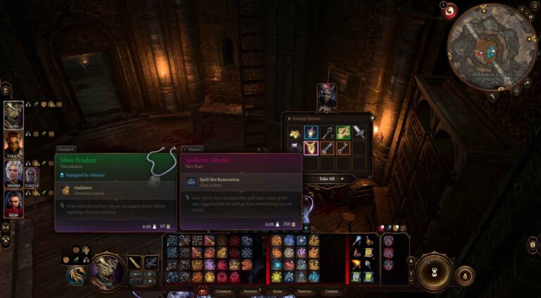 Come ottenere l'amuleto Spellcrux in Baldur's Gate 3