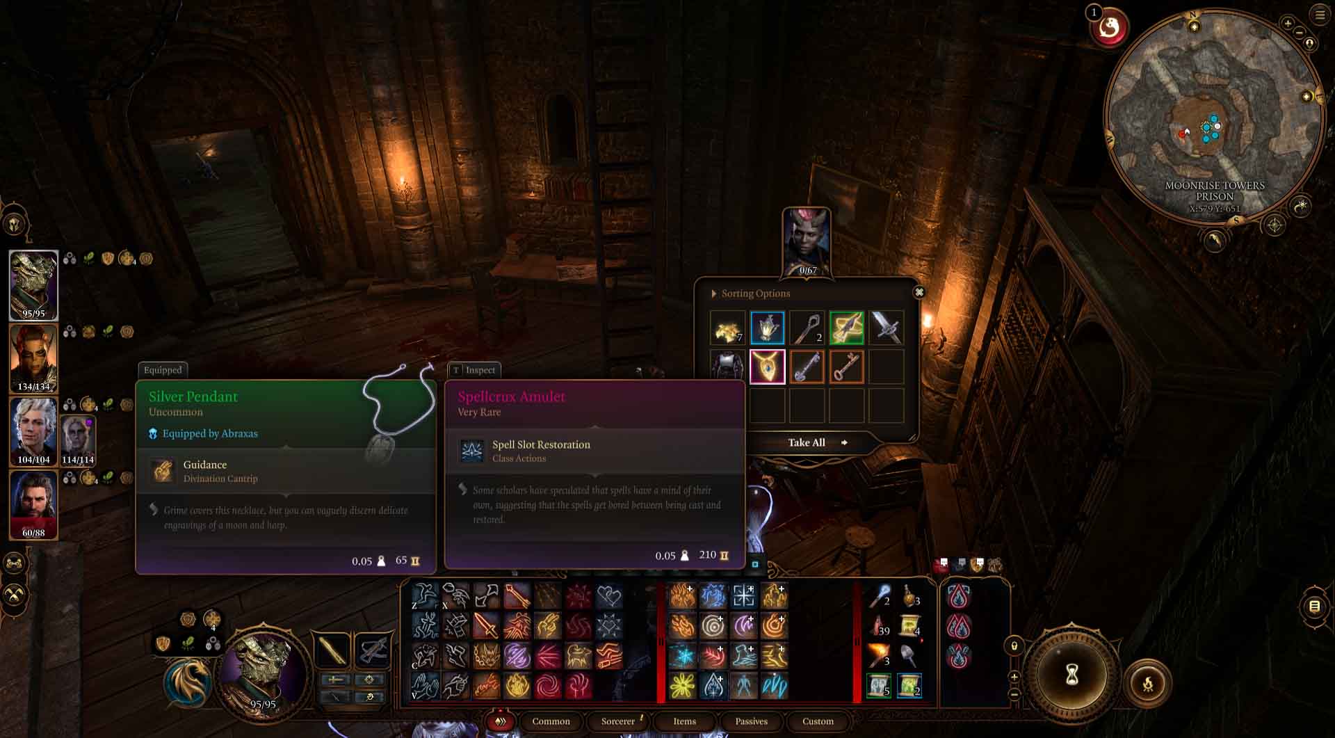 Come ottenere l'amuleto Spellcrux in Baldur's Gate 3