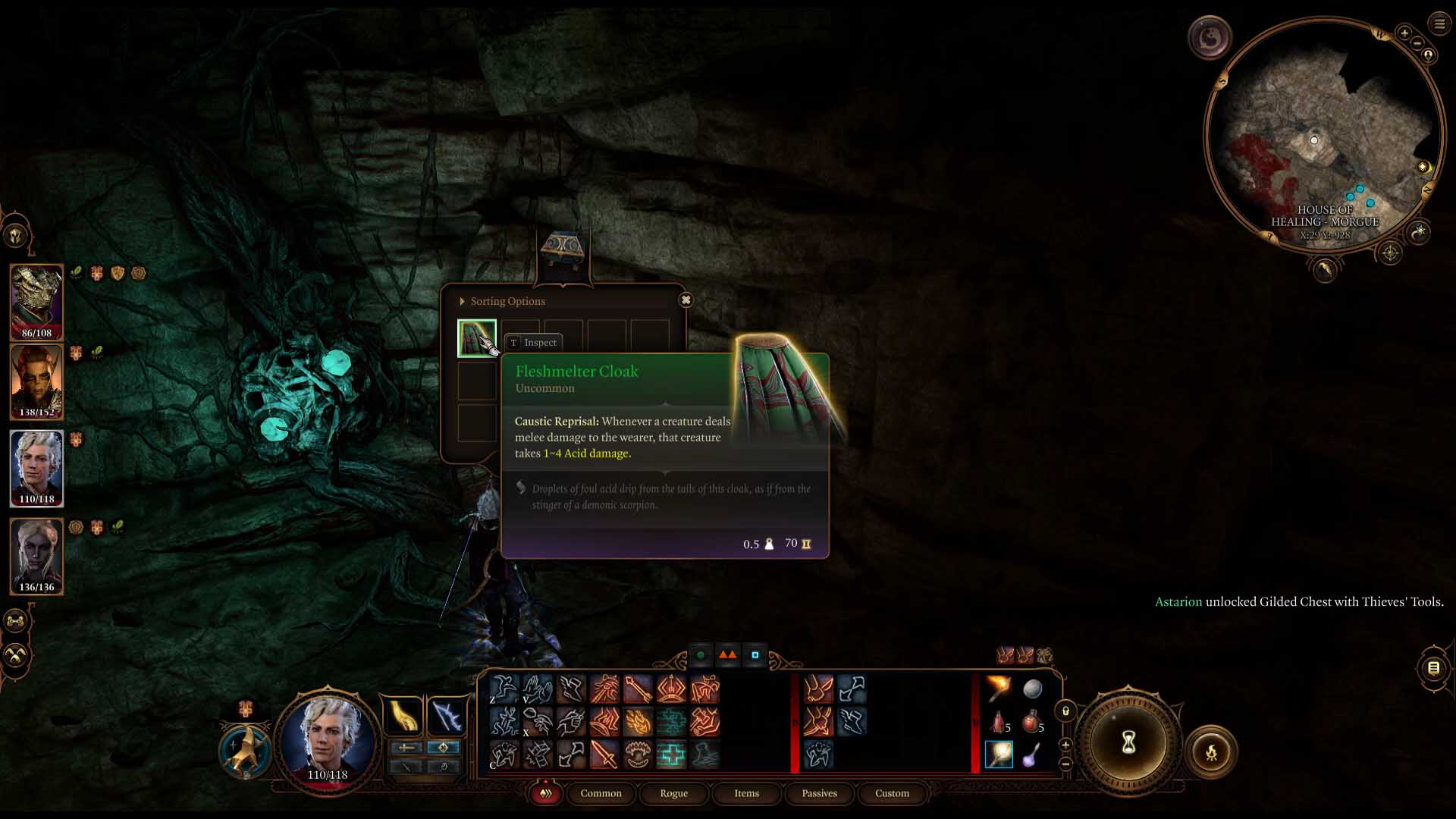 Come ottenere il mantello dello scioglicarne in Baldur's Gate 3