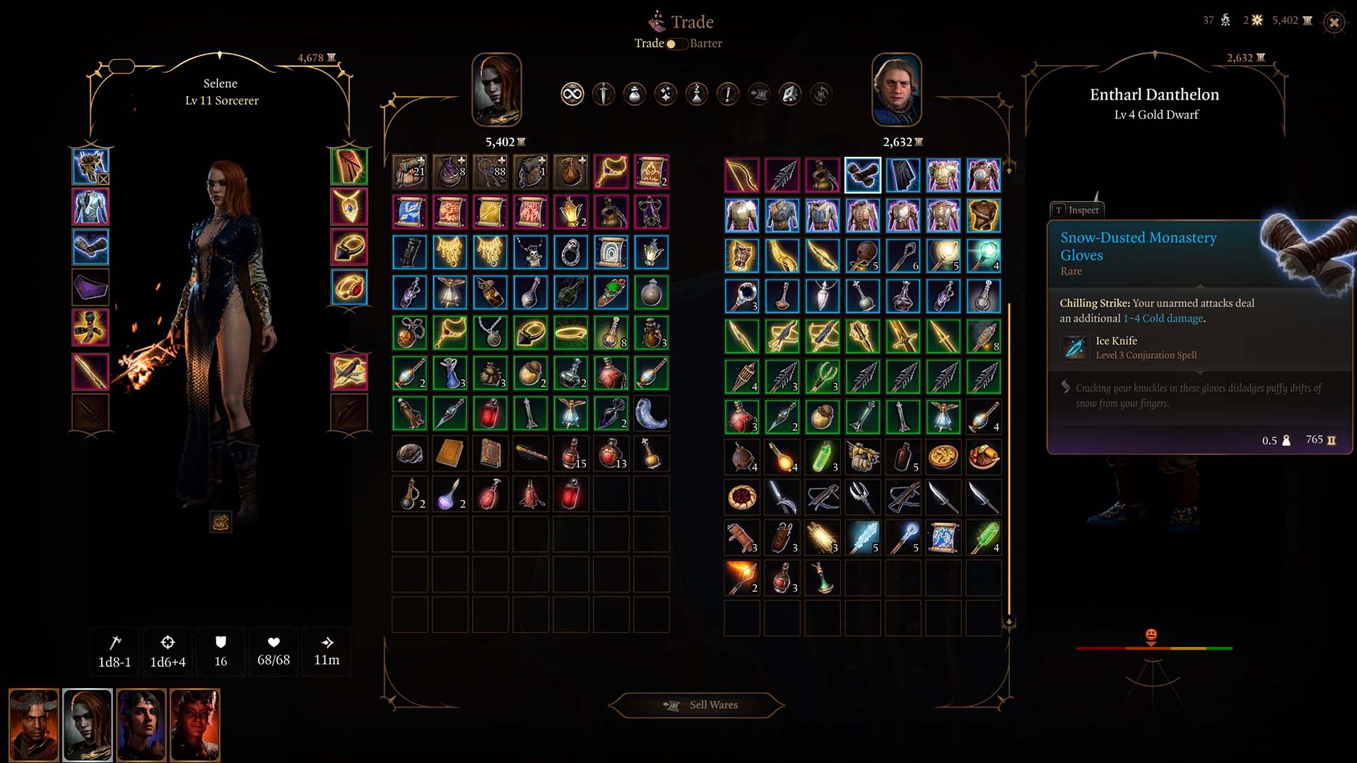 How to get Snow-Dusted Monastery Gloves in Baldur