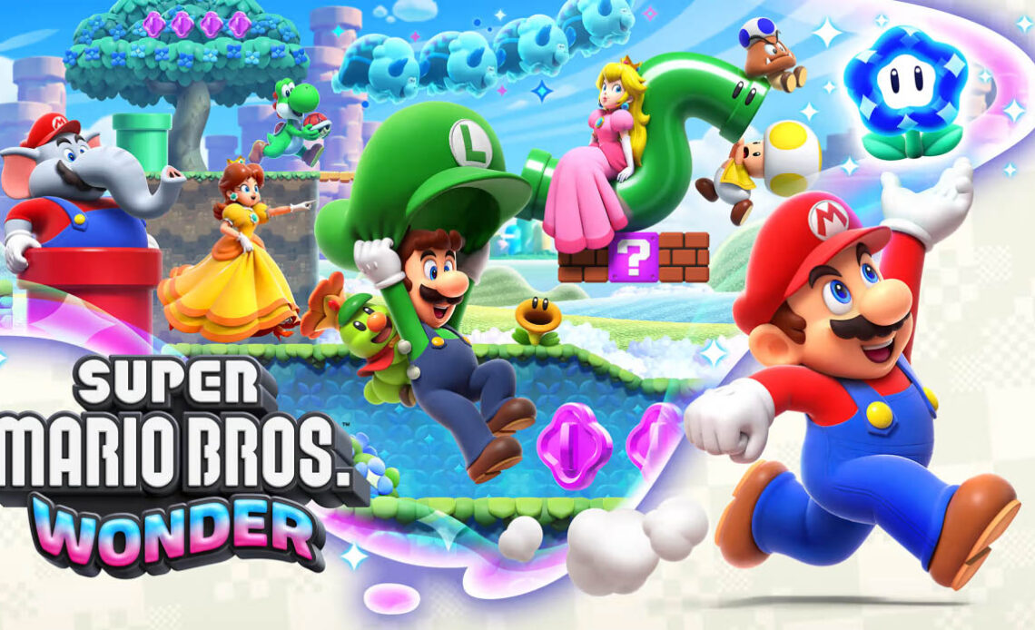 Super Mario Bros Wonder Logo Nintendo